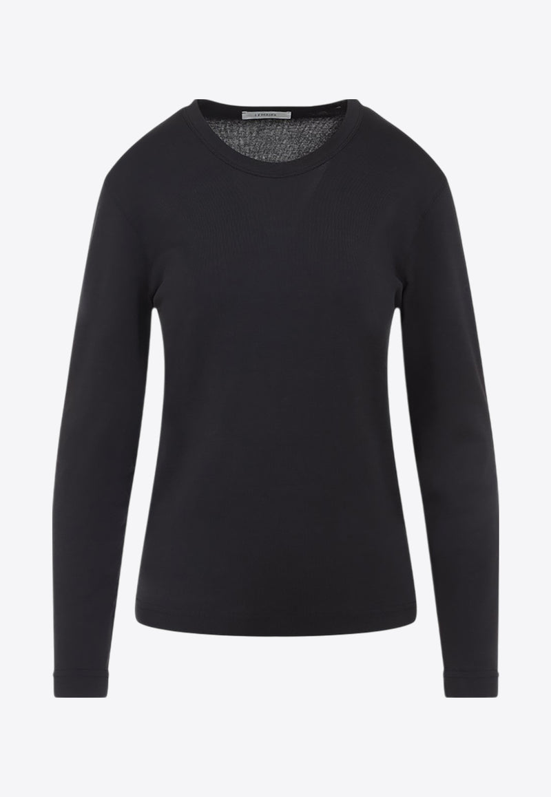 Long-Sleeved Crewneck T-shirt