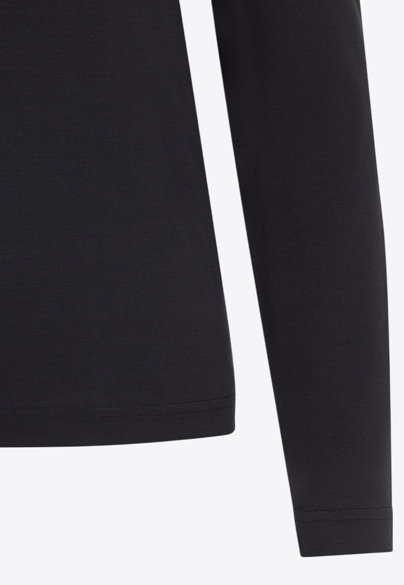 Long-Sleeved Crewneck T-shirt