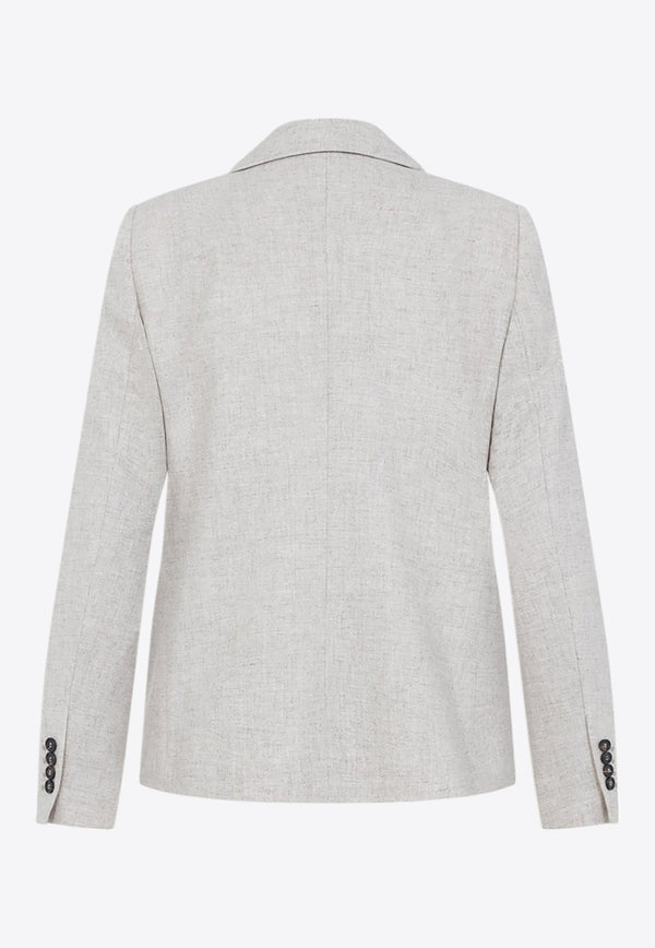 Double Breasted Wool Blazer