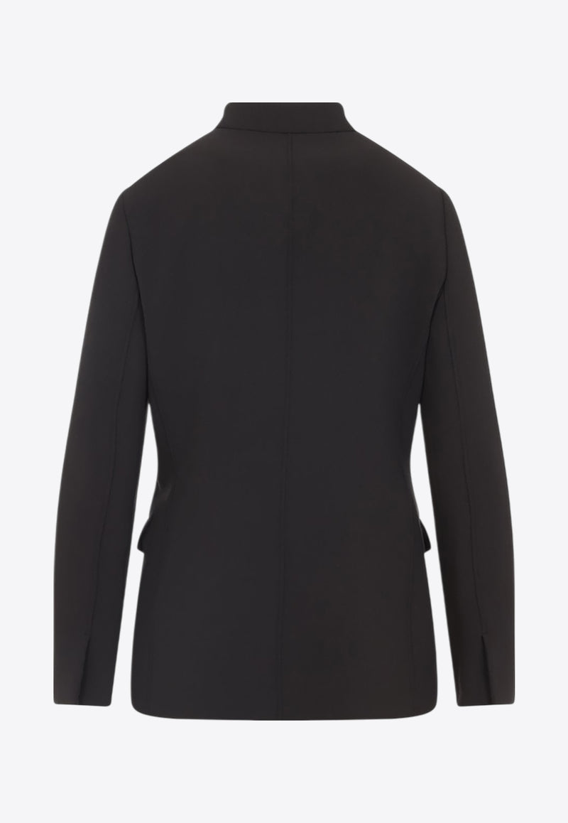 Double-Breasted Virgin Wool Coat