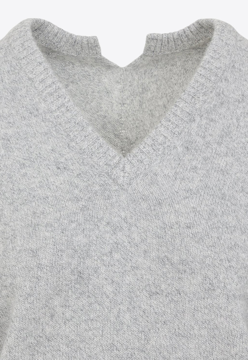 V-neck Cashmere Sweater