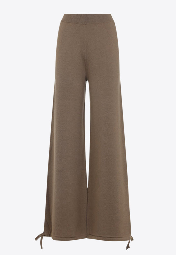 Nigeria Wool Wide-Leg Pants