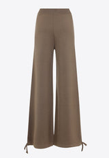 Nigeria Wool Wide-Leg Pants