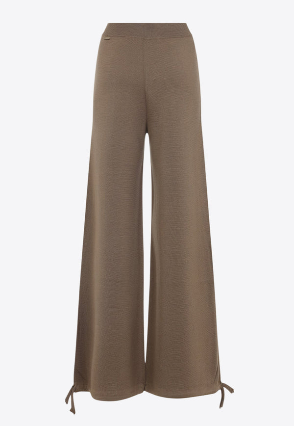 Nigeria Wool Wide-Leg Pants