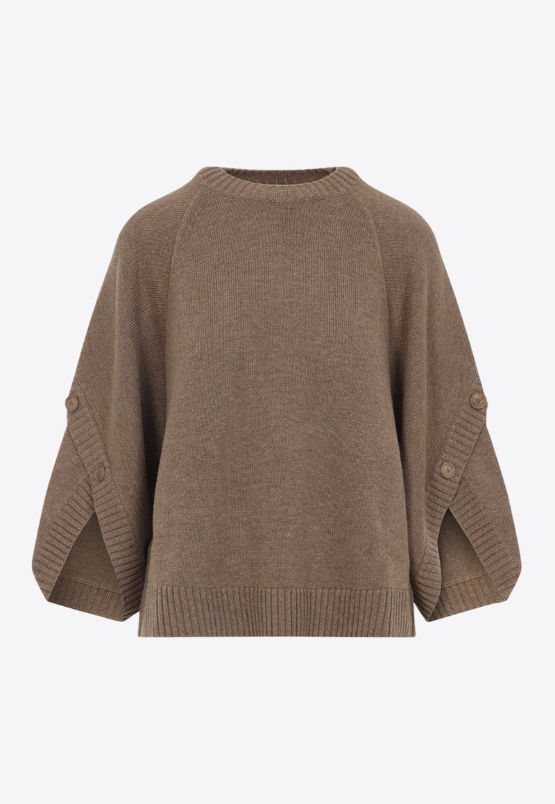 Ampex Button Virgin Wool Sweater