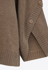 Ampex Button Virgin Wool Sweater