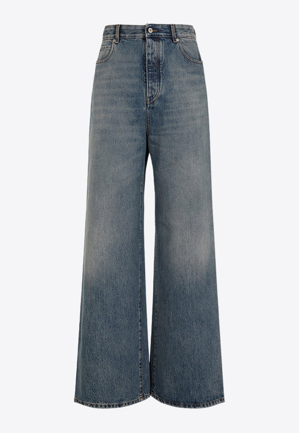 Wide-Leg Jeans