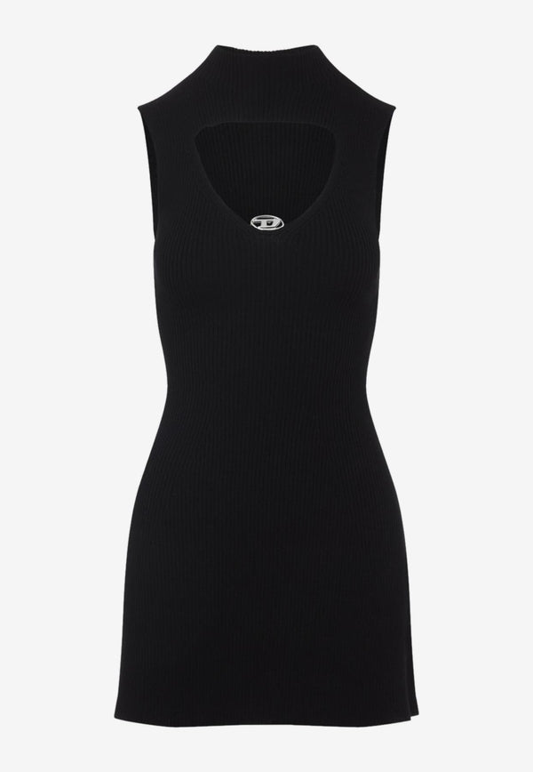 M-oloni Ribbed Knit Mini Dress