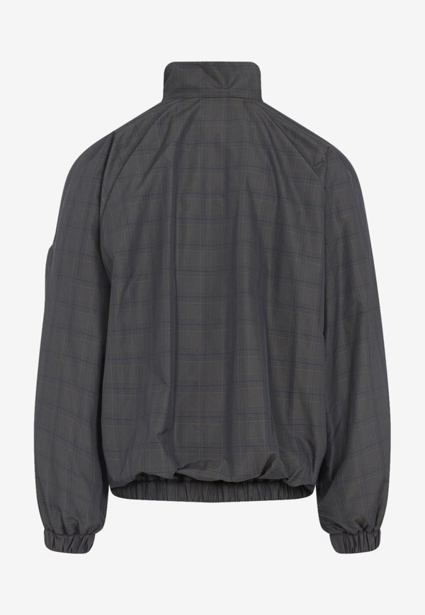 Checked Tracksuit Jacket