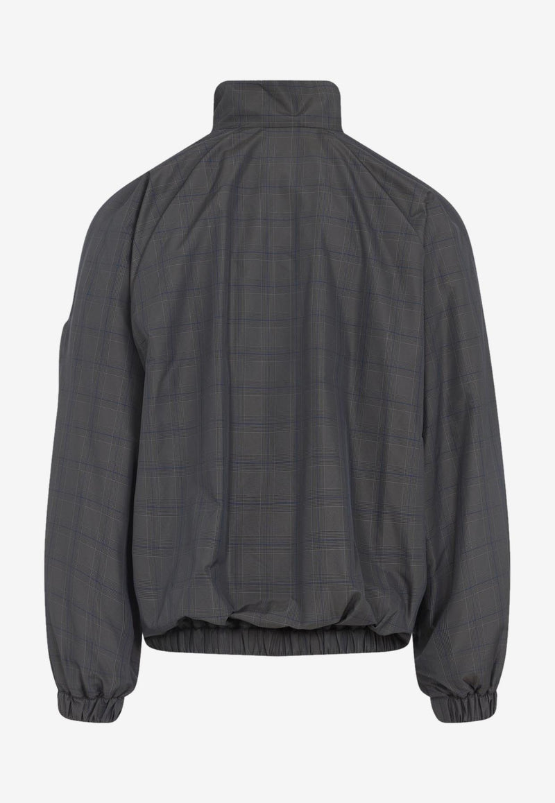 Checked Tracksuit Jacket