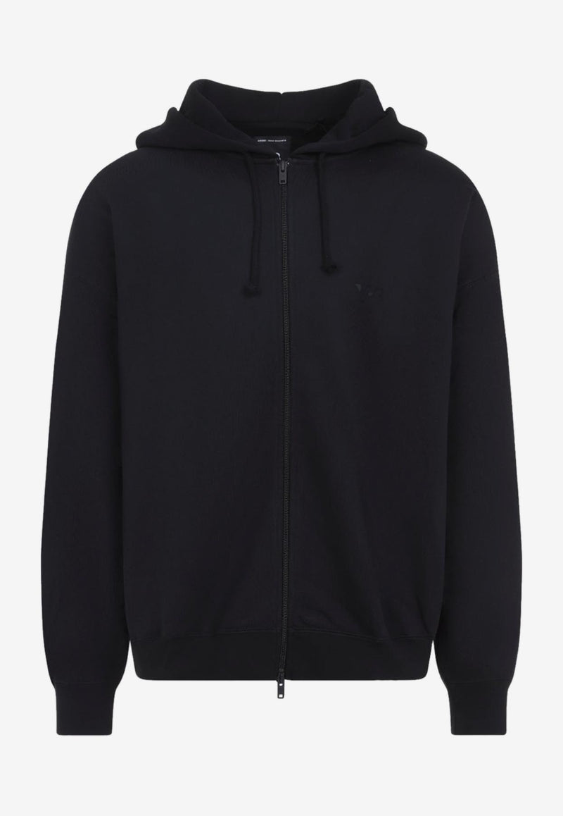 Brushed Terry Zip Hooded Sweatshirt