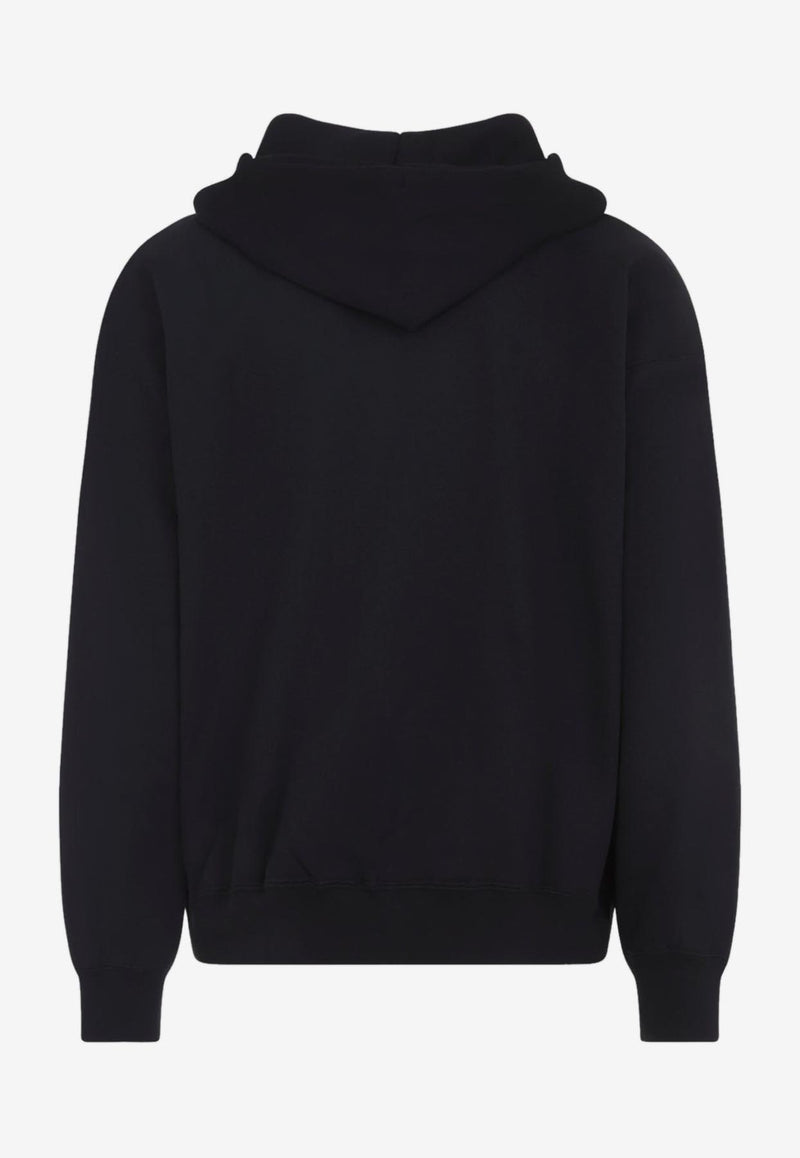 Brushed Terry Zip Hooded Sweatshirt