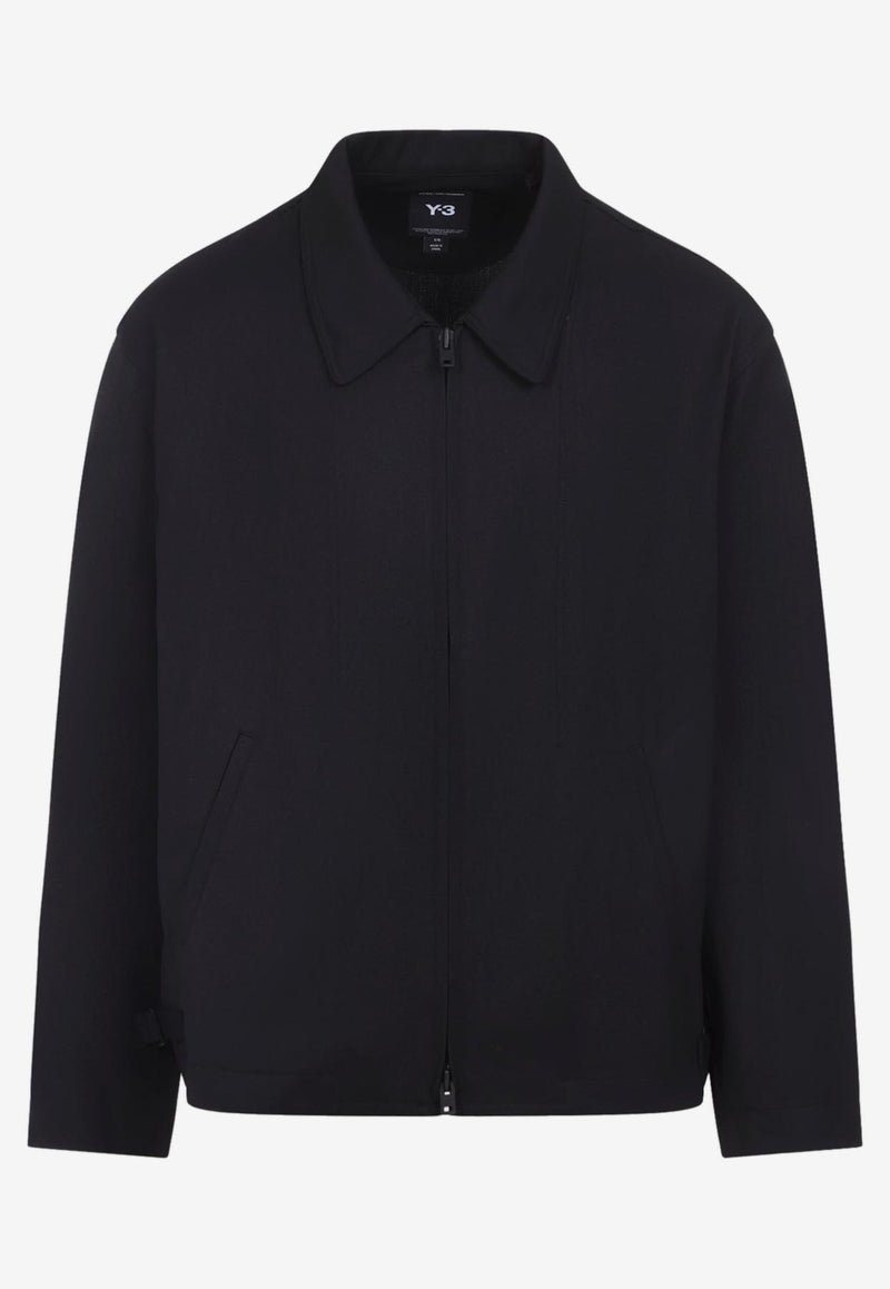 Refined Zip-Up Overshirt