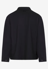 Refined Zip-Up Overshirt