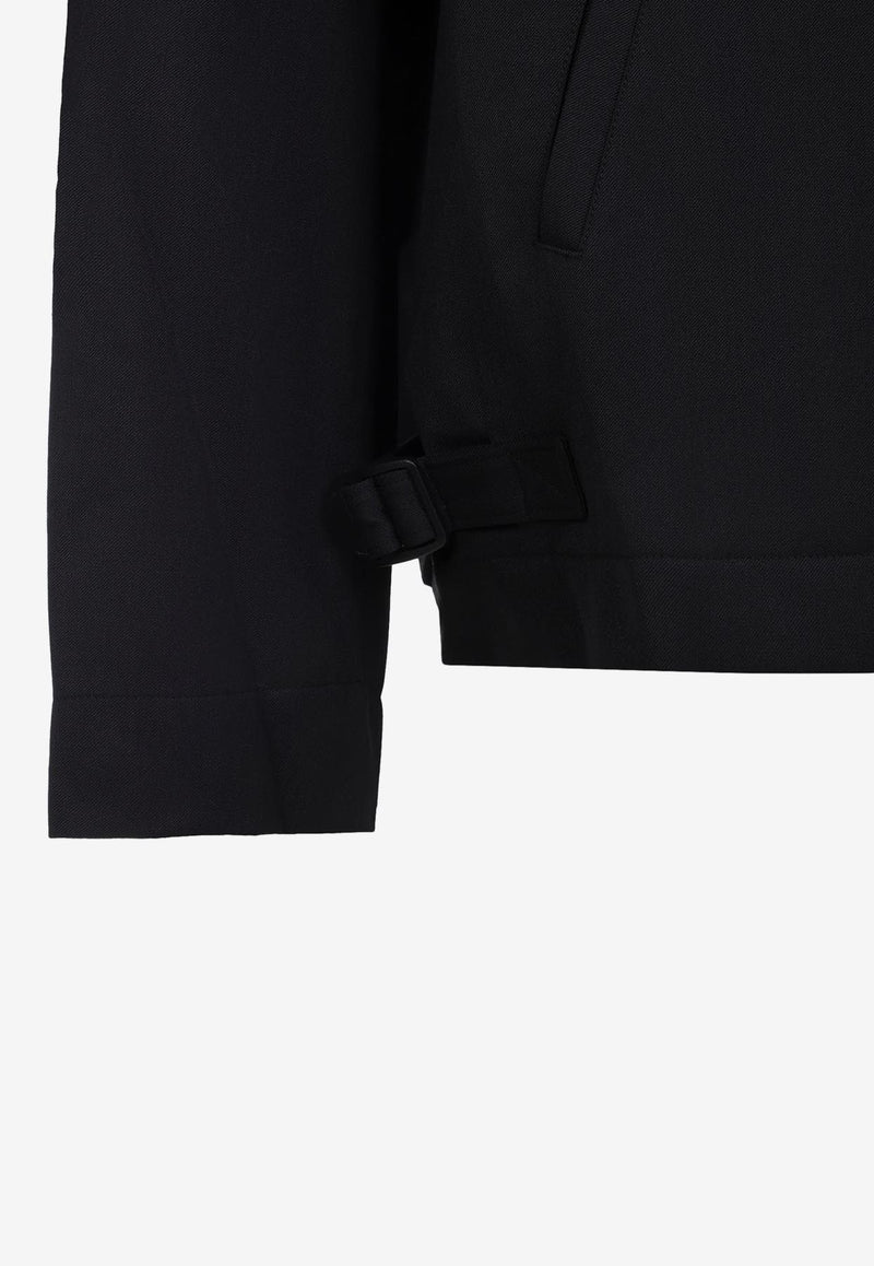 Refined Zip-Up Overshirt