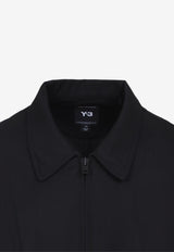 Refined Zip-Up Overshirt