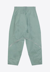 The Attico Cargo Zipped Pants Green 250WCP00267CCC110A/Q_ATTIC-277