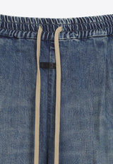 Denim Cargo Jeans