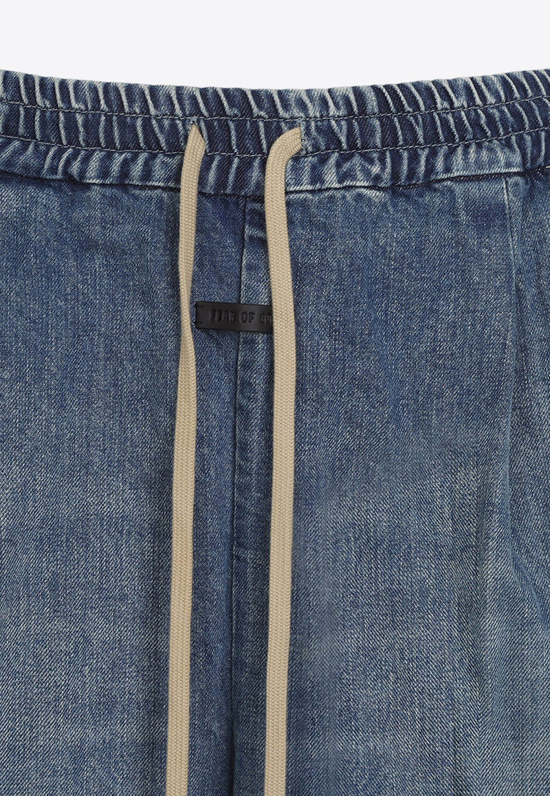 Denim Cargo Jeans