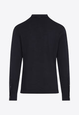 Long-Sleeved Polo T-shirt