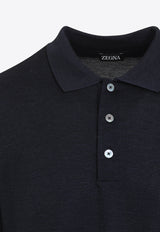 Long-Sleeved Polo T-shirt