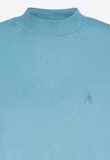 The Attico Oversized Logo T-shirt Light Blue 251WCT00173JJJ025A/R_ATTIC-015