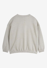Mini Rodini Boys Seagull Print Sweatshirt Gray 2522013897CO/Q_MIRO-GR