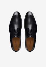 MAGNANNI Melo Leather Lace-Up Shoes Black 25374_BLACK