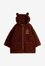 Mini Rodini Boys Bear Pile Jacket Brown 2571012216BPL/R_MIRO-16