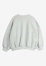 Mini Rodini Babies Bear Chenille Sweatshirt Gray 2572010894CO/R_MIRO-94