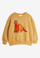 Mini Rodini Babies Dino Print Sweatshirt Beige 2572013313CO/R_MIRO-13