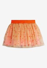 Mini Rodini Girls Dotted Tulle Skirt Pink 2573013428PL/R_MIRO-PI