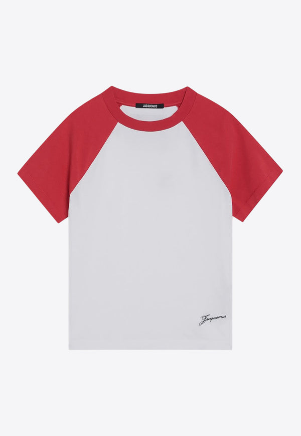 Jacquemus The Baseball Logo T-shirt Red 25E251JS2052031/Q_JACQM-040