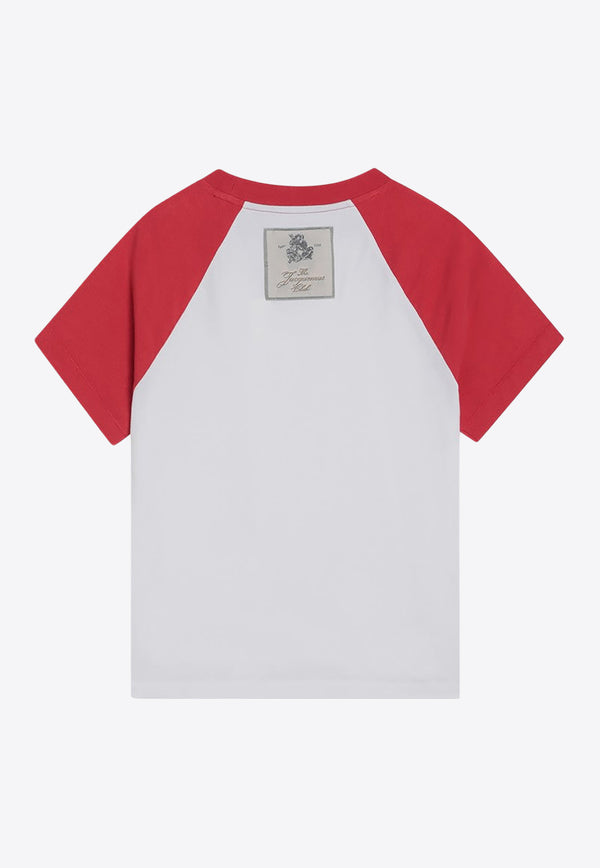Jacquemus The Baseball Logo T-shirt Red 25E251JS2052031/Q_JACQM-040