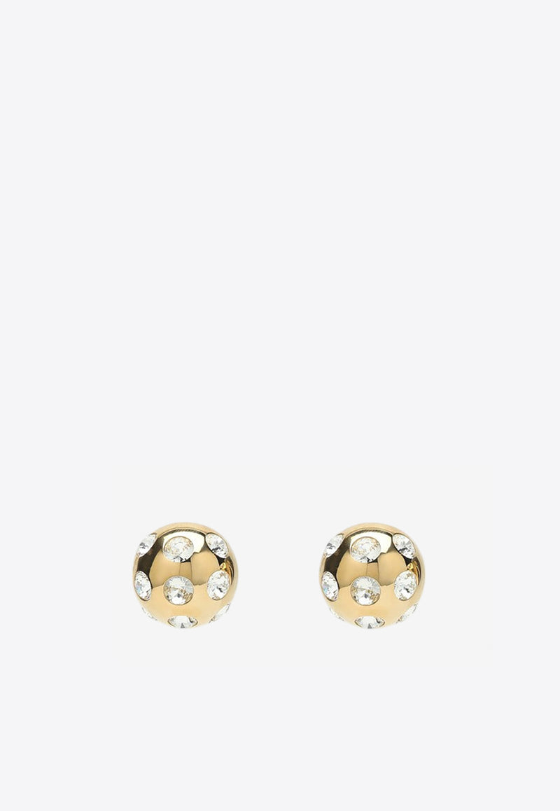 Jacquemus Les Boucles Salon Embellished Earrings Gold 25E251JW7365101/Q_JACQM-283
