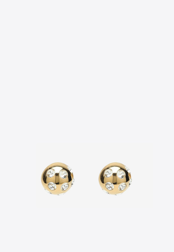 Jacquemus Les Boucles Salon Embellished Earrings Gold 25E251JW7365101/Q_JACQM-283