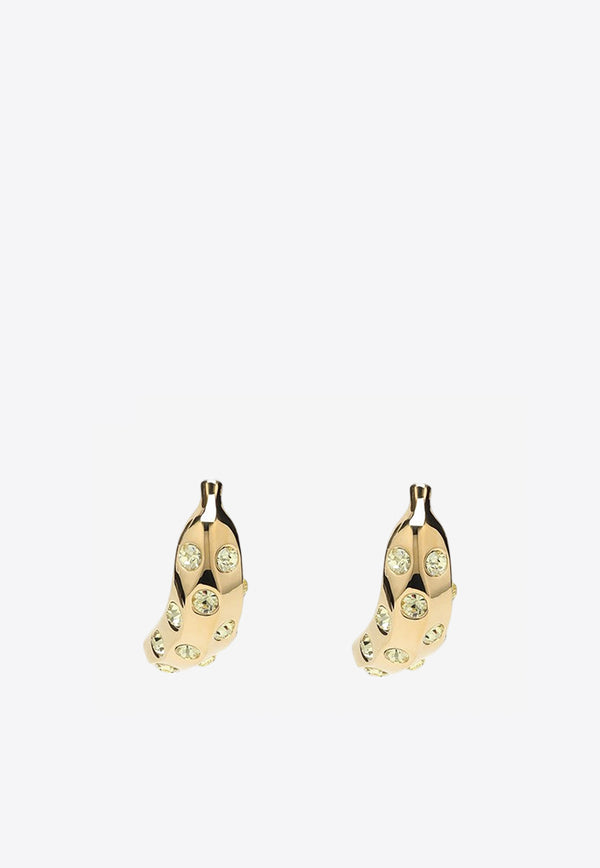 Jacquemus Bananes Embellished Earrings Gold 25E251JW7415101/Q_JACQM-289