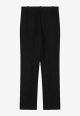 Jacquemus Straight-Leg Logo Pants Black 25E251PA1381541/Q_JACQM-990