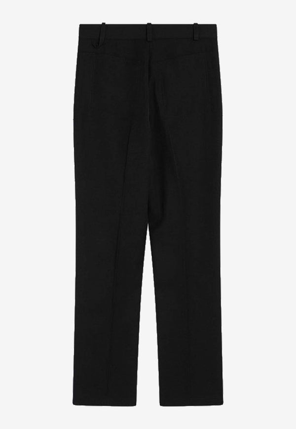 Jacquemus Straight-Leg Logo Pants Black 25E251PA1381541/Q_JACQM-990