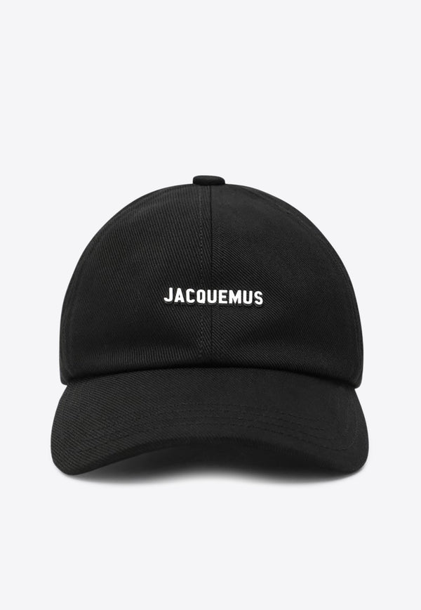 Jacquemus Logo Baseball Cap Black 25EACU00670AW00092/R_JACQM-990