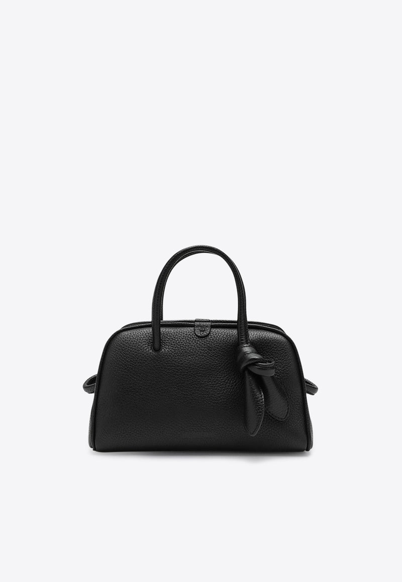 Jacquemus Small Turismo Grained Leather Handbag Black 25EBAW00416AC03A03/R_JACQM-990