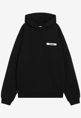 Jacquemus Gros Grain Hooded Sweatshirt Black 25EHOM00247AJ00126/R_JACQM-990
