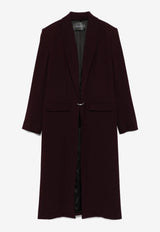 Mugler Notched-Lapel Wool Coat Purple 25F1MA0193196_PLUM