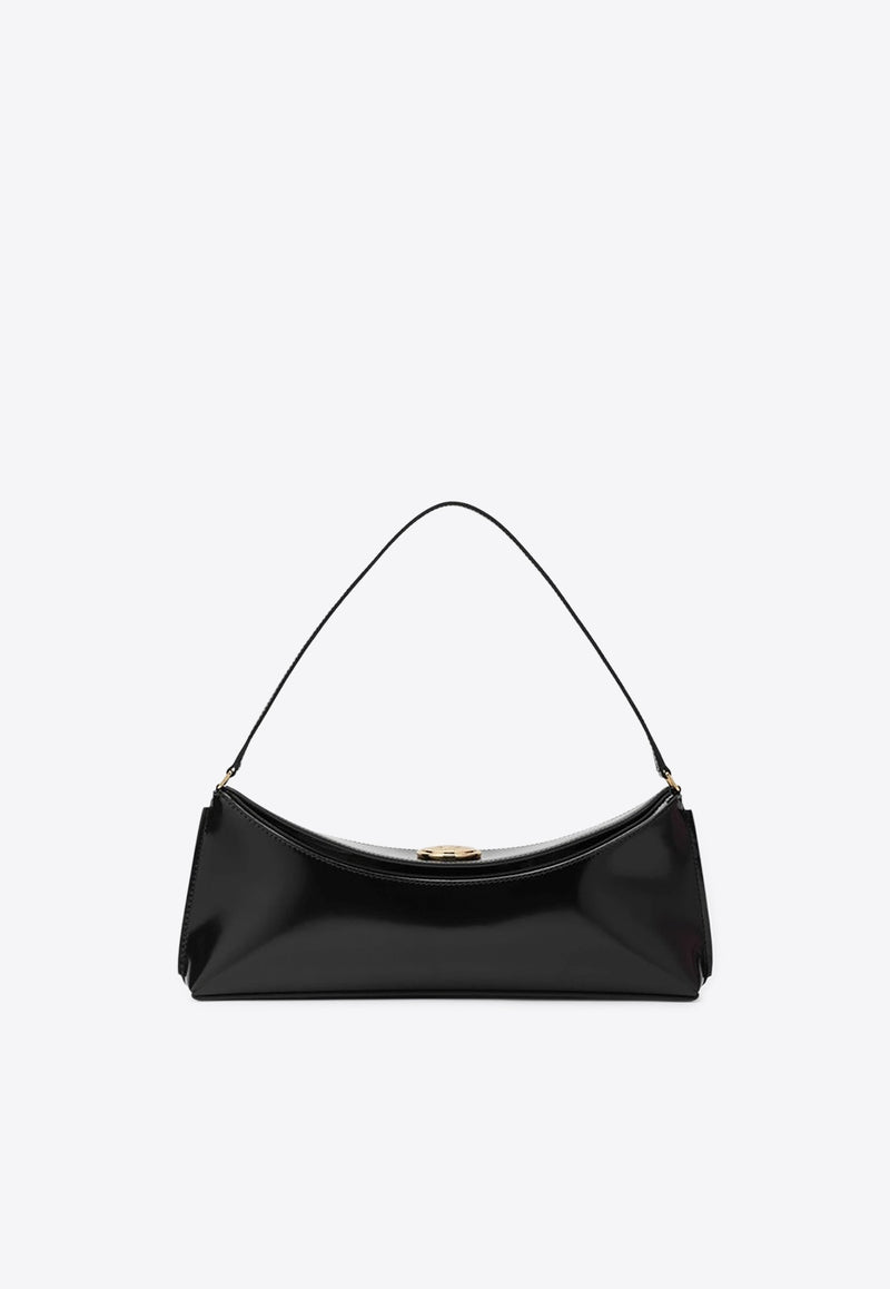 Jacquemus Ovalo Leather Clutch Bag Black 25HBAW00438AC18A01/R_JACQM-990