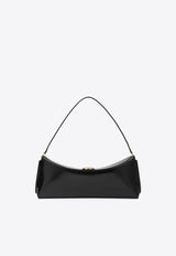 Jacquemus Ovalo Leather Clutch Bag Black 25HBAW00438AC18A01/R_JACQM-990