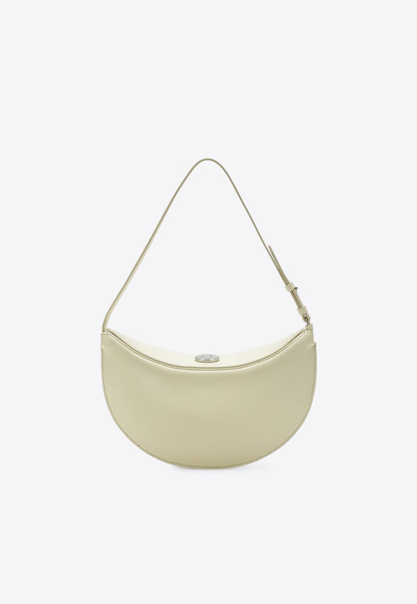 Jacquemus Small Ovalo Leather Shoulder Bag Butter 25HBAW00444AC18A08/R_JACQM-220