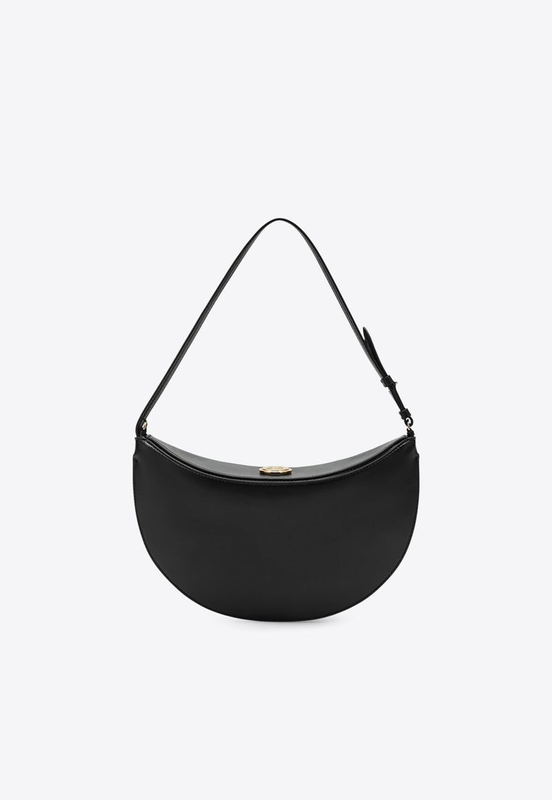 Jacquemus Small Ovalo Leather Shoulder Bag Black 25HBAW00444AC18A08/R_JACQM-990