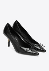 Jacquemus Tourni 80 Smooth Leather Pumps Black 25HFOW00178AC18A07/R_JACQM-990