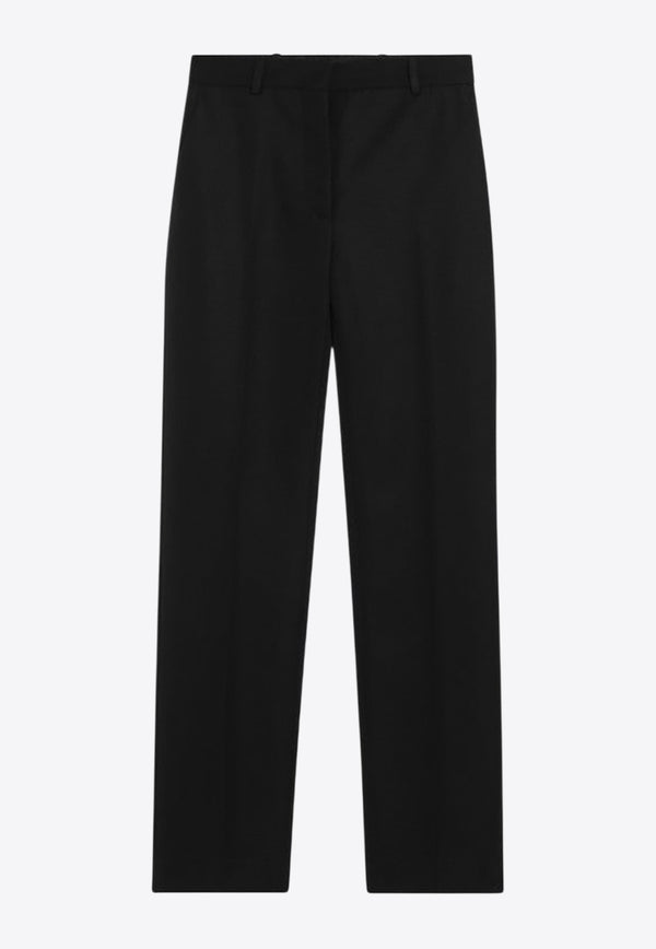 Jacquemus Straight-Leg Wool Tailored Pants Black 25HPAW00622AW00637/R_JACQM-990