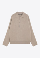 Jacquemus Wool-Blend Polo Sweater 25HSWM00609AK00276/R_JACQM-150